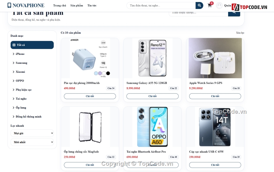 web php,web bán điện thoại,website bán điện thoại